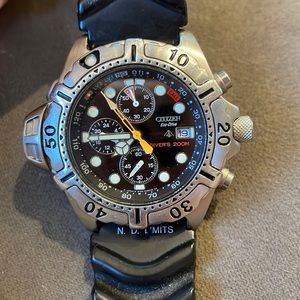 CITIZEN aqualand diving watch